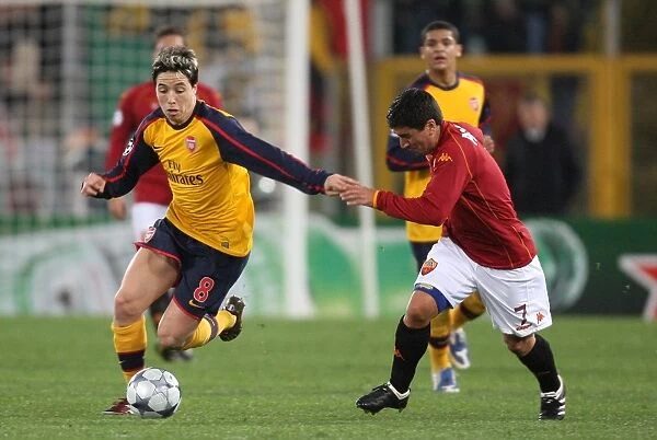 Nasri vs. Pizarro: AS Roma Edges Past Arsenal in Thrilling Champions League Penalty Shootout
