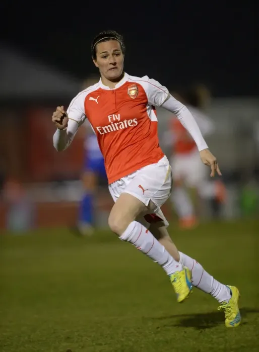 Framed Print : Natalia Pablos Sanchon in Action: Arsenal Ladies vs. Reading FC Women (March 2016)