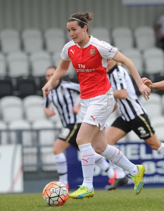 Framed Print : Natalia Pablos Sanchon (Arsenal Ladies). Arsenal Ladies 2: 2 Notts County Ladies