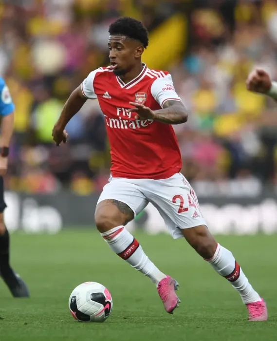 Framed Print : Nelson's Shining Debut: Arsenal's Victory Over Watford (September 2019) Framed Print : Nelson's Shining Debut: Arsenal's Victory Over Watford (September 2019)