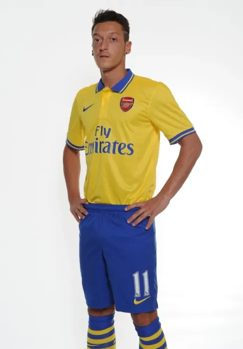 Framed Print : New Signing Mesut Ozil at Arsenal's Munich Photo Shoot