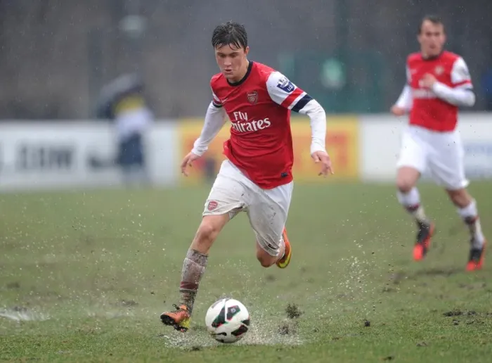 Framed Print : NextGen Series: Kris Olsson Goes Head-to-Head Against Inter Milan U19