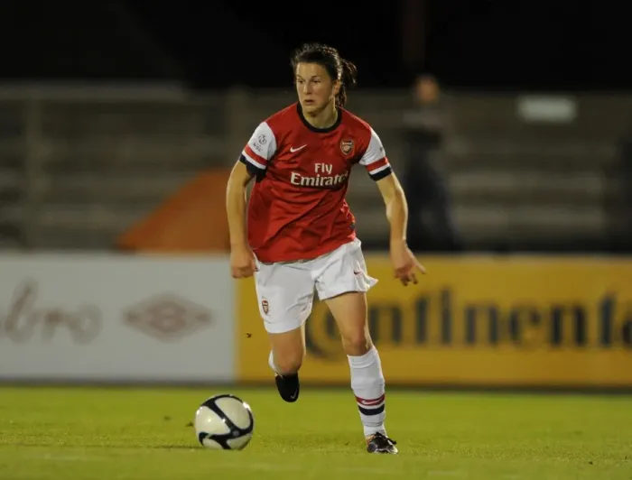 Framed Print : Niamh Fahey (Arsenal). Arsenal Ladies 1: 1 Bristol Academy. Womens Super League