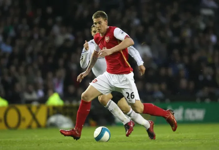 Framed Print : Nicklas Bendtner (Arsenal) Framed Print : Nicklas Bendtner (Arsenal)