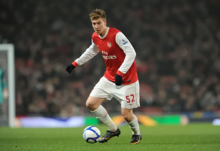 Framed Print : Nicklas Bendtner (Arsenal). Arsenal 5: 0 Leyton Orient. FA Cup 5th Round Replay