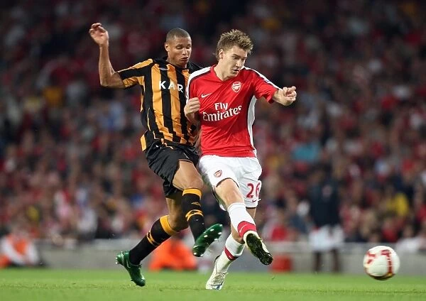 Nicklas Bendtner (Arsenal) Daniel Cousin (Hull)