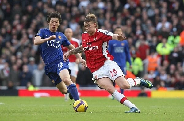 Nicklas Bendtner (Arsenal) Ji Sung Park (Manchester United)