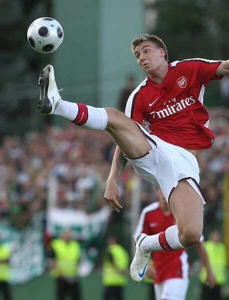 Nicklas Bendtner: Scoring for Arsenal Against Szombathely, 2008