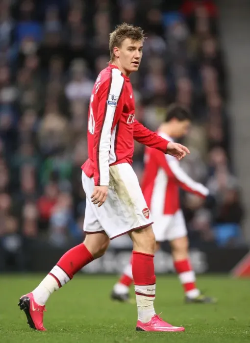 Framed Print : Nicklas Bendtner's Disappointing Day: Manchester City Crushes Arsenal 3-0 in the Premier League