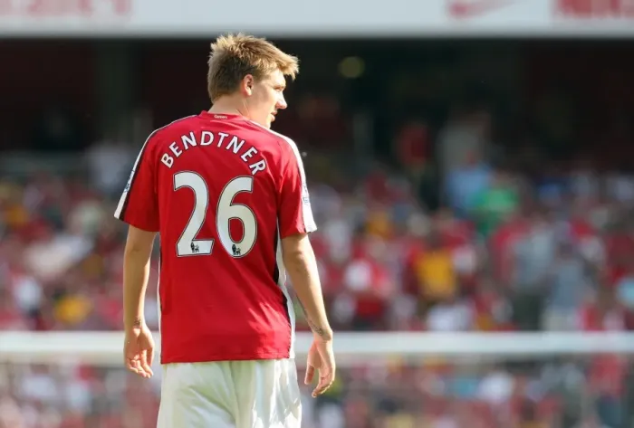 Framed Print : Nicklas Bendtner's Goal Seals Arsenal's 4-1 Victory Over Stoke City in the Premier League (May 2009)