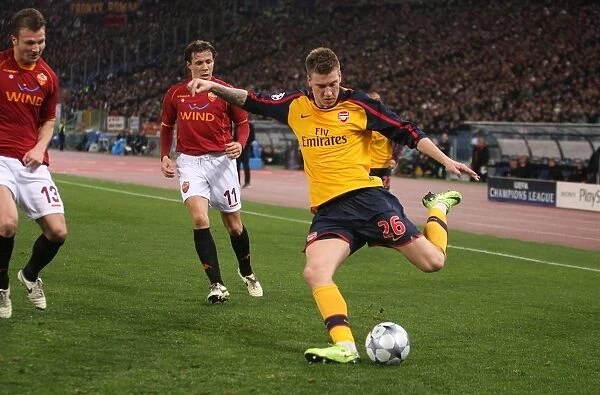 Nicklas Bendtner's Penalty Heartbreak: Arsenal 1-1 AS Roma (6-7 on pens), UEFA Champions League, 2009