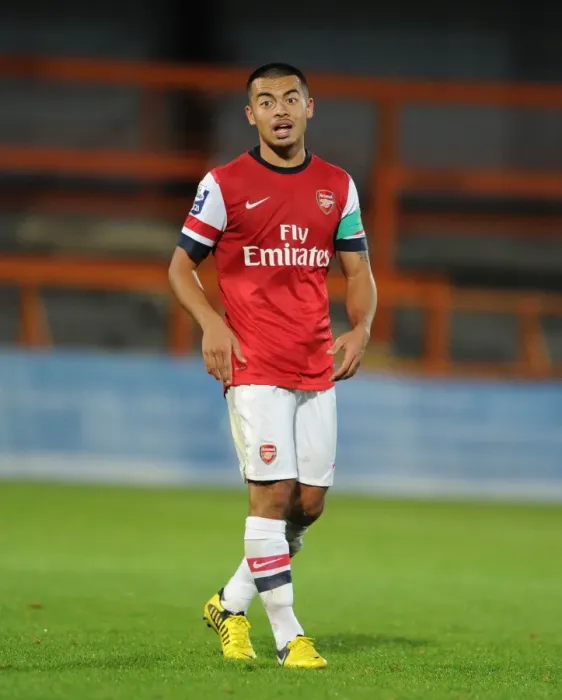 Framed Print : Nico Yennaris in Action: Arsenal U19 vs Marseille, NextGen Series 2012-13 Framed Print : Nico Yennaris in Action: Arsenal U19 vs Marseille, NextGen Series 2012-13