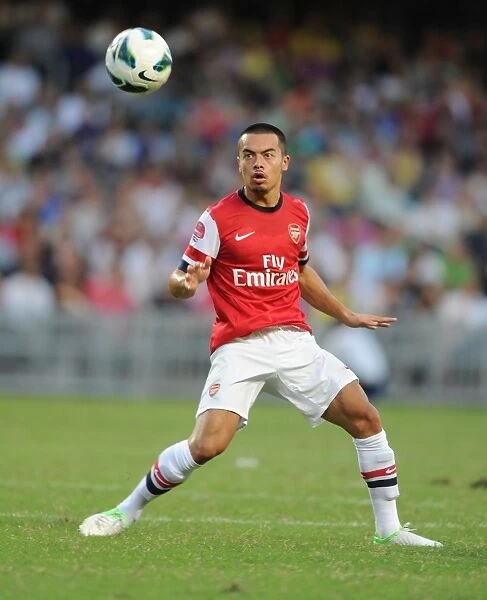 Nico Yennaris in Action: Arsenal's Pre-Season Clash with Kitchee FC (2012)