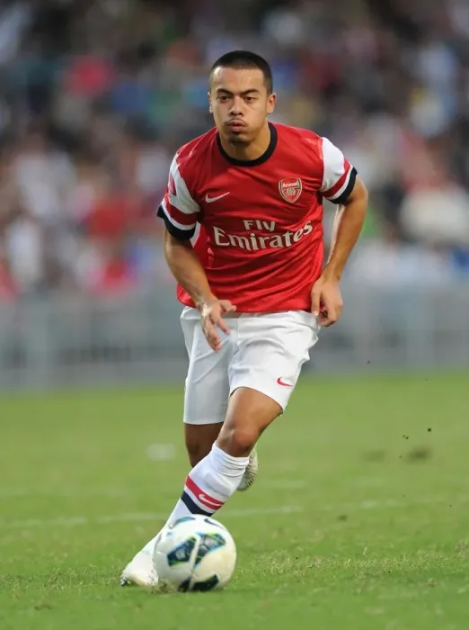 Framed Print : Nico Yennaris in Action: Kitchee FC vs Arsenal FC (2012)