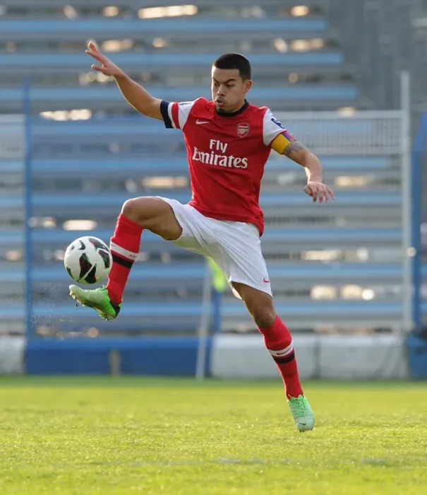 Framed Print : Nico Yennaris (Arsenal). Arsenal 3: 4 Chelsea. NextGen Series 1  /  2 Final. Stadio Como
