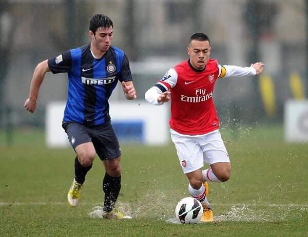 Nico Yennaris (Arsenal) Colombi (Inter). Inter Milan U19 0:1 Arsenal U19. NextGen Series