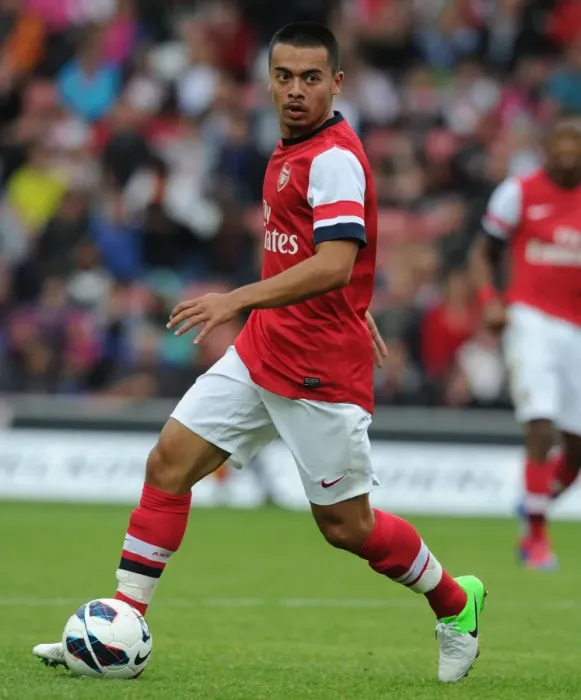 Framed Print : Nico Yennaris: Arsenal's Shining Star in Arsenal's 2012 Pre-Season Matches Against Anderlecht
