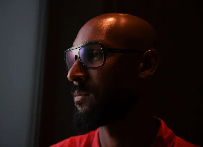 Framed Print : Nicolas Anelka: A Footballing Legend Prepares for Battle - Real Madrid Legends vs Arsenal Legends, 2018 Framed Print : Nicolas Anelka: A Footballing Legend Prepares for Battle - Real Madrid Legends vs Arsenal Legends, 2018