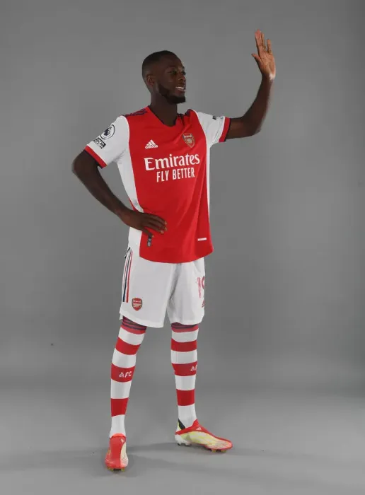 Framed Print : Nicolas Pepe Kicks Off Arsenal's 2021-22 Season at London Colney