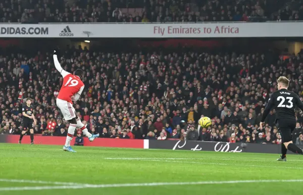 Nicolas Pepe Scores First Arsenal Goal Art Prints, Posters