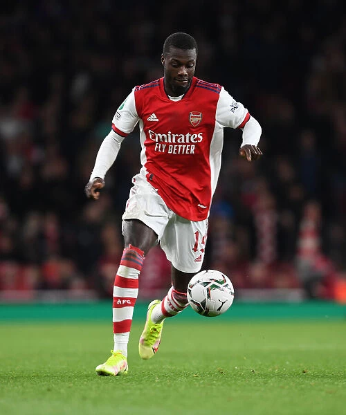 Nicolas Pepe's Electrifying Performance: Arsenal Advance in Carabao Cup Against Leeds United