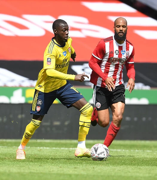 Nicolas Pepe's Magic Moment: Arsenal Advance to FA Cup Semis Past Sheffield United