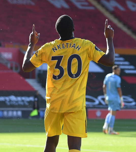 Nketiah Scores First: Arsenal's Thrilling Premier League Win over Southampton (2019-20)