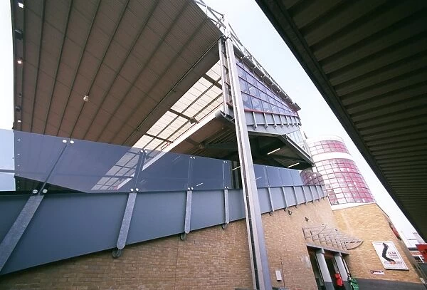 North Bank: Arsenal's Highbury Stadium, London - March 25, 2003