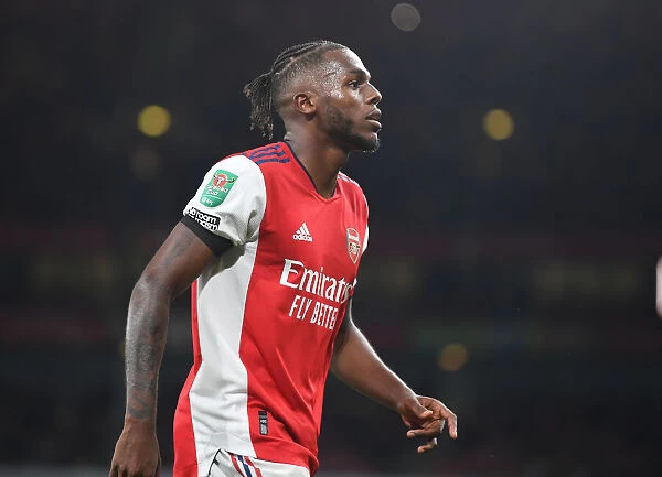 Nuno Tavares in Action: Arsenal's Win Against AFC Wimbledon in Carabao Cup