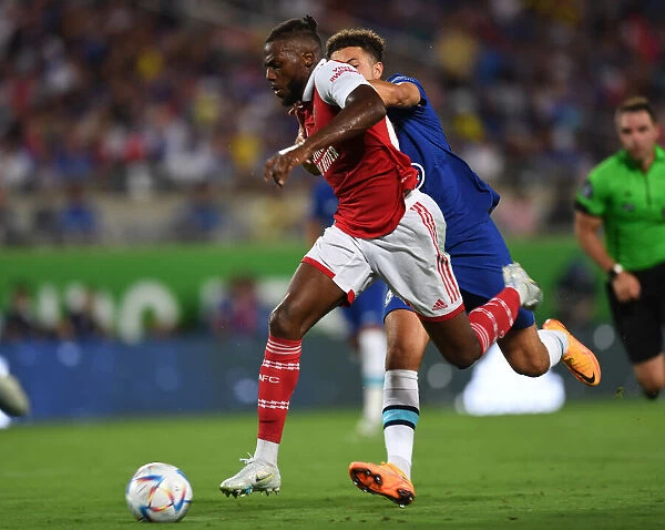 Nuno Tavares Stands Out: Arsenal's Star Performance against Chelsea in Florida Cup, 2022-23