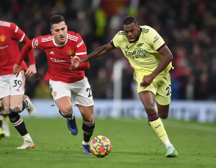 Framed Print : Nuno Tavares vs Diogo Dalot: Battle at Old Trafford - Manchester United vs Arsenal, Premier League 2020-21 Framed Print : Nuno Tavares vs Diogo Dalot: Battle at Old Trafford - Manchester United vs Arsenal, Premier League 2020-21