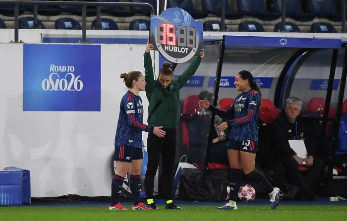 Framed Print : OH Leuven v Arsenal Women FC - UEFA Women's Champions League 2025 / 26 KO play-offs First Leg OH Leuven v Arsenal Women FC - UEFA Women's Champions League 2025 / 26 KO play-offs Framed Print : OH Leuven v Arsenal Women FC - UEFA Women's Champions League 2025 / 26 KO play-offs First Leg OH Leuven v Arsenal Women FC - UEFA Women's Champions League 2025 / 26 KO play-offs