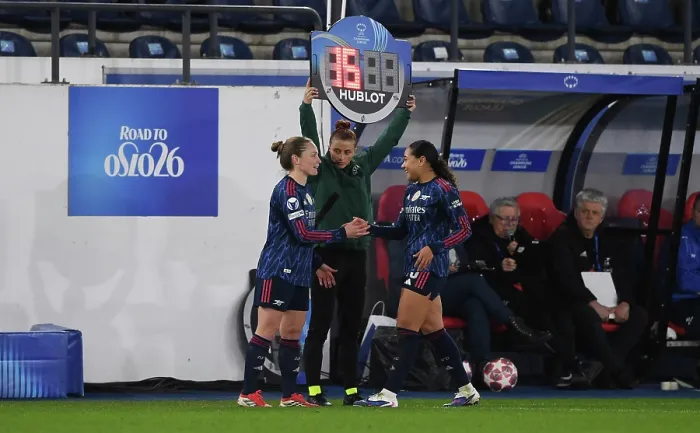 Framed Print : OH Leuven v Arsenal Women FC - UEFA Women's Champions League 2025 / 26 KO play-offs First Leg OH Leuven v Arsenal Women FC - UEFA Women's Champions League 2025 / 26 KO play-offs Framed Print : OH Leuven v Arsenal Women FC - UEFA Women's Champions League 2025 / 26 KO play-offs First Leg OH Leuven v Arsenal Women FC - UEFA Women's Champions League 2025 / 26 KO play-offs