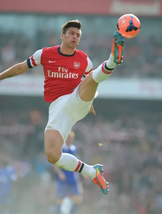 Framed Print : Olivier Giroud in Action: Arsenal vs Everton, FA Cup Quarter-Final Framed Print : Olivier Giroud in Action: Arsenal vs Everton, FA Cup Quarter-Final