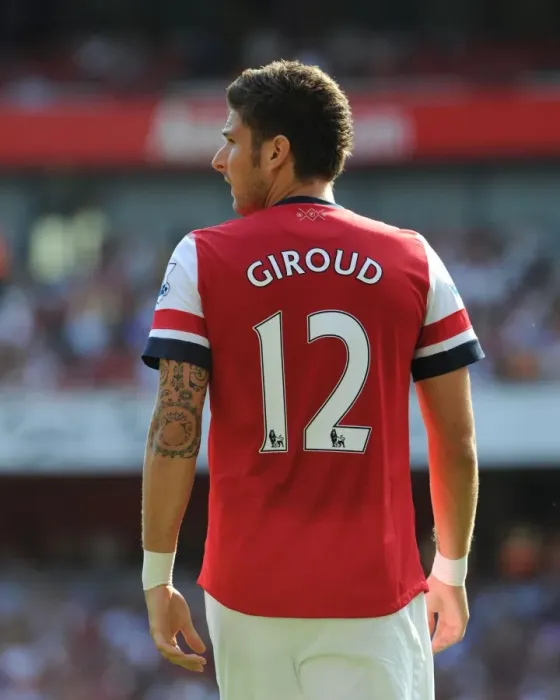 Framed Print : Olivier Giroud in Action: Arsenal vs Sunderland, Premier League 2012-13 Framed Print : Olivier Giroud in Action: Arsenal vs Sunderland, Premier League 2012-13
