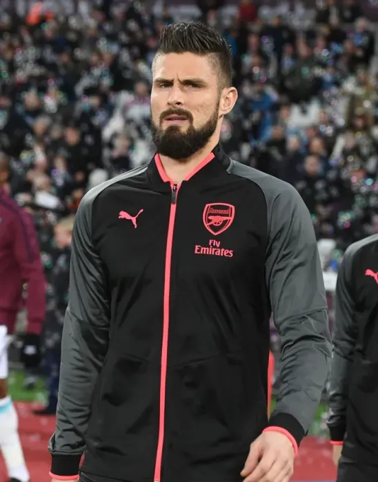 Framed Print : Olivier Giroud: Arsenal Forward's Pre-Match Focus at London Stadium (West Ham United v Arsenal, 2017-18) Framed Print : Olivier Giroud: Arsenal Forward's Pre-Match Focus at London Stadium (West Ham United v Arsenal, 2017-18)