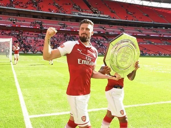 Olivier Giroud: Arsenal's FA Community Shield Moment against Chelsea