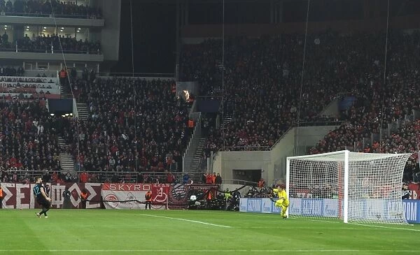 Olivier Giroud Scores Decisive Penalty: Arsenal's Victory over Olympiacos in the Champions League