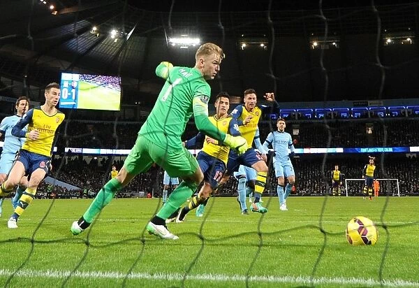 Olivier Giroud Scores Stunning Goal Past Joe Hart: Manchester City vs. Arsenal, Premier League 2014-15