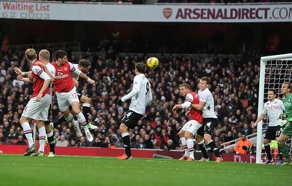 Olivier Giroud Scores the Winner: Arsenal vs. Fulham, Premier League 2012-13