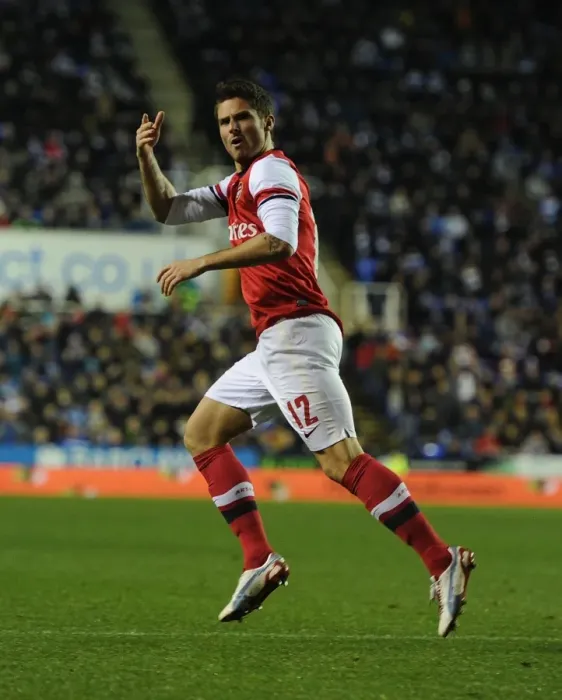 Framed Print : Olivier Giroud's Brace: Arsenal Triumphs over Reading in the Capital One Cup (2012-13) Framed Print : Olivier Giroud's Brace: Arsenal Triumphs over Reading in the Capital One Cup (2012-13)