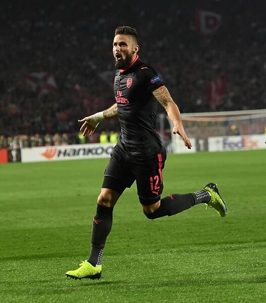 Olivier Giroud's Europa League-Winning Goal for Arsenal vs. Red Star Belgrade (2017-18)