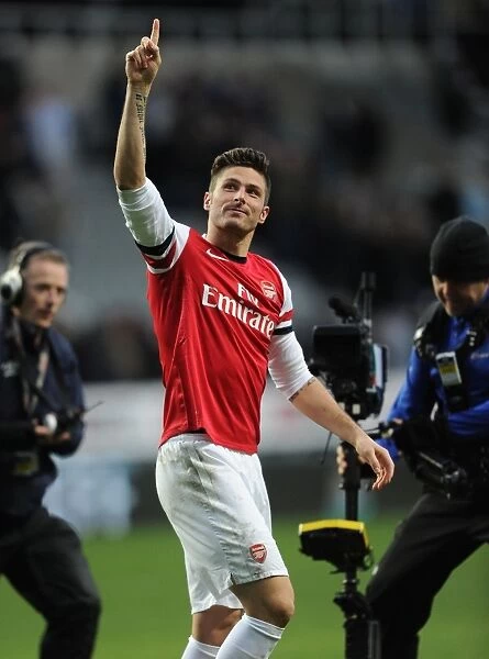 Olivier Giroud's Goal: Arsenal's Victory Over Newcastle United (2013-14)