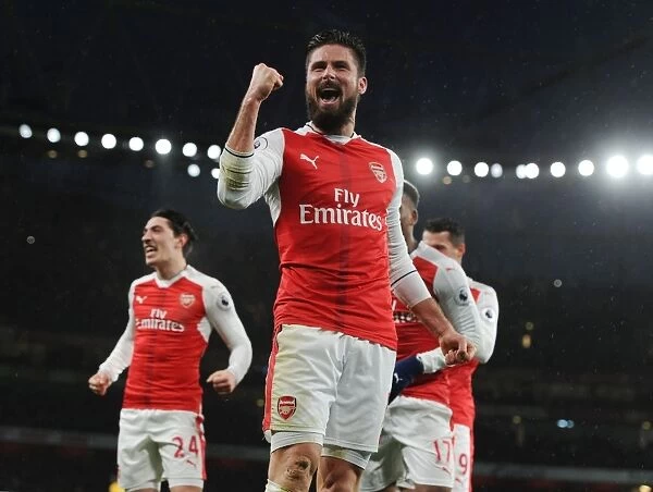 Olivier Giroud's Goal: Arsenal's Victory Over Crystal Palace (2016-17)