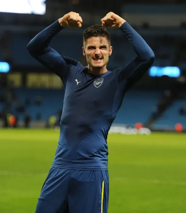 Framed Print : Olivier Giroud's Goal: Manchester City vs. Arsenal, Premier League 2014-15 Framed Print : Olivier Giroud's Goal: Manchester City vs. Arsenal, Premier League 2014-15