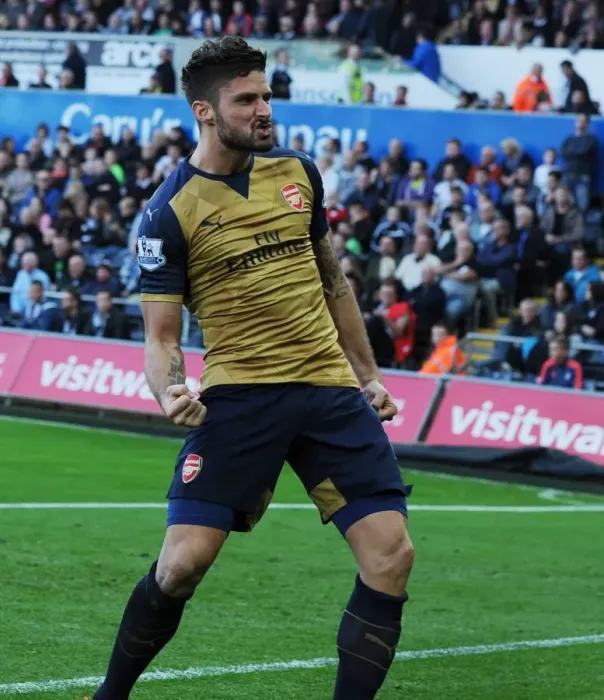 Framed Print : Olivier Giroud's Thrilling Goal: Swansea City vs. Arsenal, Premier League 2015-16 Framed Print : Olivier Giroud's Thrilling Goal: Swansea City vs. Arsenal, Premier League 2015-16