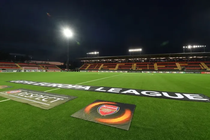 Framed Print : Ostersunds FK v Arsenal - UEFA Europa League