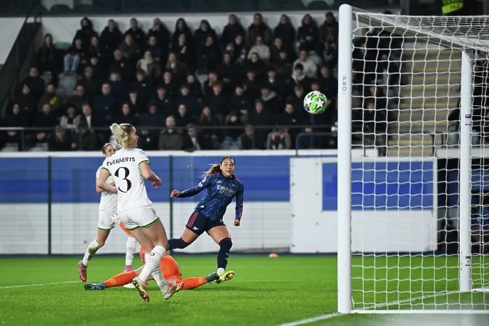 Framed Print : Oud-Heverlee Leuven v Arsenal FC - UEFA Women's Champions League 2025 / 26 League Phase MD6 Oud-Heverlee Leuven v Arsenal FC - UEFA Women's Champions League 2025 / 26 League Framed Print : Oud-Heverlee Leuven v Arsenal FC - UEFA Women's Champions League 2025 / 26 League Phase MD6 Oud-Heverlee Leuven v Arsenal FC - UEFA Women's Champions League 2025 / 26 League