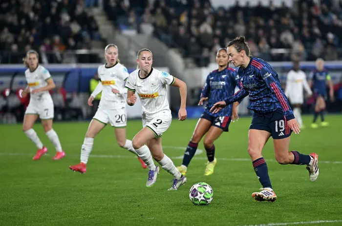 Framed Print : Oud-Heverlee Leuven v Arsenal FC - UEFA Women's Champions League 2025 / 26 League Phase MD6 Oud-Heverlee Leuven v Arsenal FC - UEFA Women's Champions League 2025 / 26 League Framed Print : Oud-Heverlee Leuven v Arsenal FC - UEFA Women's Champions League 2025 / 26 League Phase MD6 Oud-Heverlee Leuven v Arsenal FC - UEFA Women's Champions League 2025 / 26 League