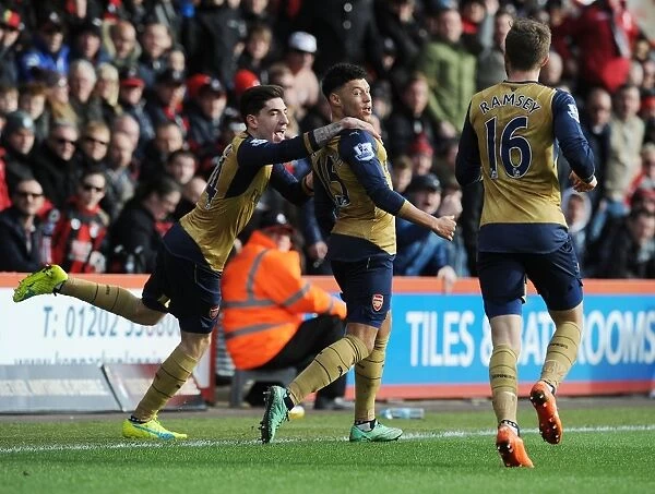 Oxlade-Chamberlain Braces: Arsenal's Win at Bournemouth, Premier League 2015-16